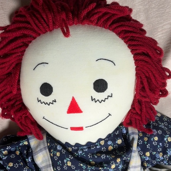 26” Vintage Raggedy Ann Doll Handmade - Picture 2 of 16